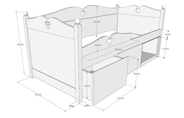 Bedlington+European+Single+Daybed